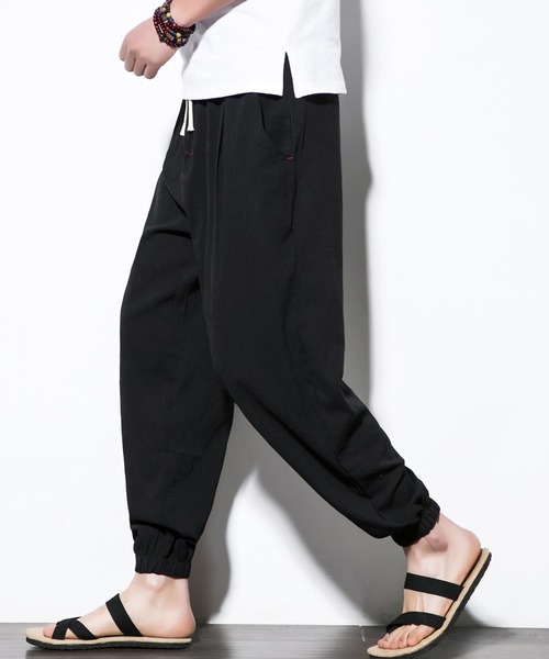 「ARCADE」 イージーパンツ 2XL チャコール メンズ_画像3