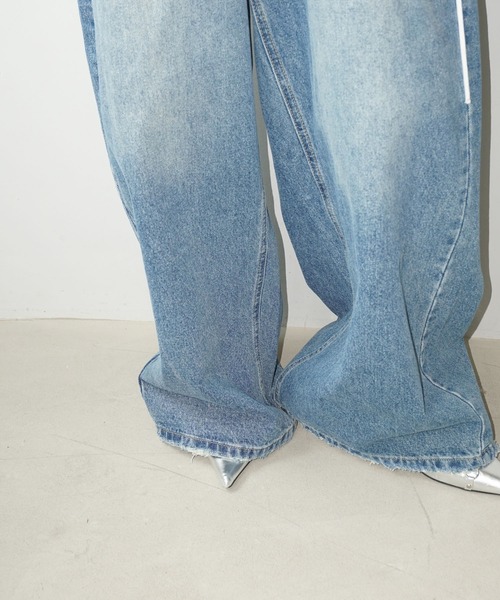 [chuclla] Denim брюки M голубой женский 