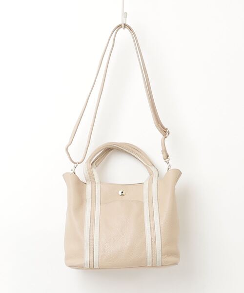 「TREASURE TOPKAPI」 2WAYバッグ FREE ライトベージュ レディース_画像2