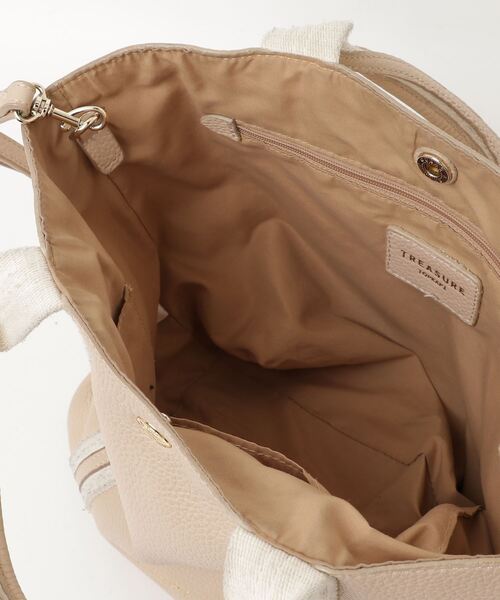 「TREASURE TOPKAPI」 2WAYバッグ FREE ライトベージュ レディース_画像4