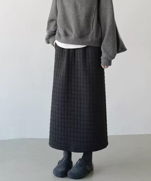 スカート スリット入りキルティングスカート : ZOZOTOWN Yahoo!店