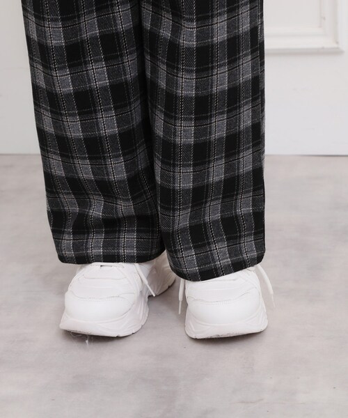 PINK-latte（ピンクラテ） パンツ 裏起毛イージーロングパンツ キッズ