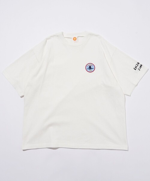 「Jonas Claesson」 半袖Tシャツ MEDIUM ホワイト メンズ_画像2