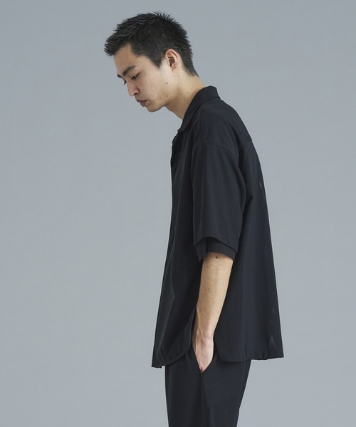 「onegravity」 半袖シャツ MEDIUM チャコールグレー メンズ_画像3