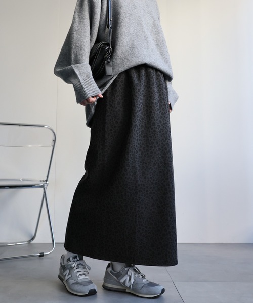 Réalisaton ヒョウ柄タイトスカート 楽天市場】レオパード スカート タイトスカート スリット ひざ下丈