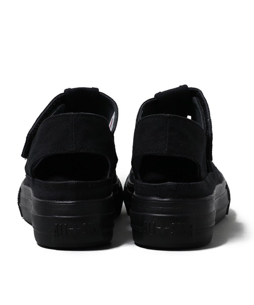 「CONVERSE」 フラットサンダル 24cm ブラック レディース_画像6