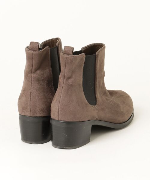 「Boisson Chocolat」 ショートブーツ 25cm ブラウン レディース_画像2