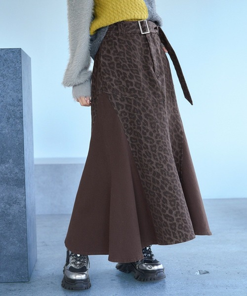 HARE（ハレ） スカート レオパードマーメイドスカート(HARE