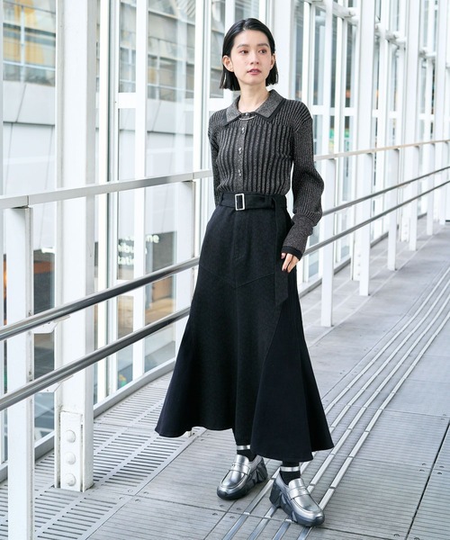 MARNI レオパード　ロングスカート レオパードプリント ギャザーロングスカート｜トゥモローランド 公式通販