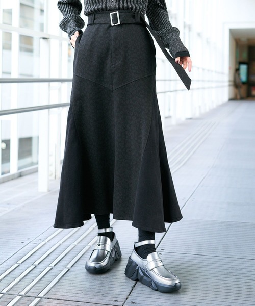 ハレ　HARE レディース　スカート HARE（ハレ） ロングスカート FREE ネイビー レディース : ZOZOTOWN