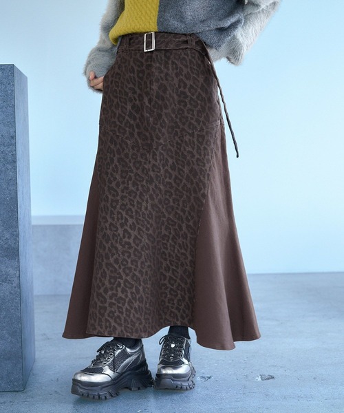 HARE（ハレ） スカート レオパードマーメイドスカート(HARE