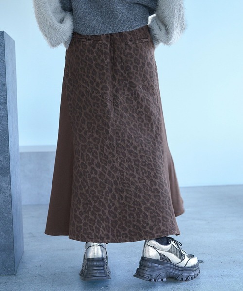 HARE（ハレ） スカート レオパードマーメイドスカート(HARE