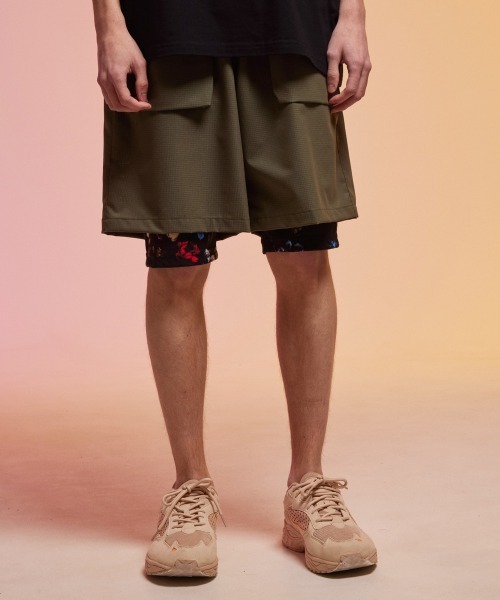 「rehacer」 ハーフパンツ MEDIUM ベージュ メンズ_画像9