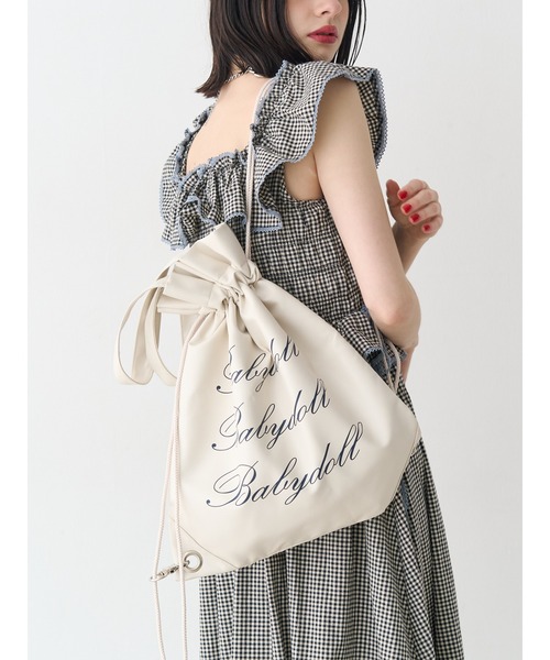 jouetie（ジュエティ） デイバック リュック 2WAYロゴナップサック