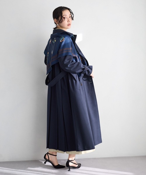 Andemiu（アンデミュウ） トレンチコート コート バックデザイン