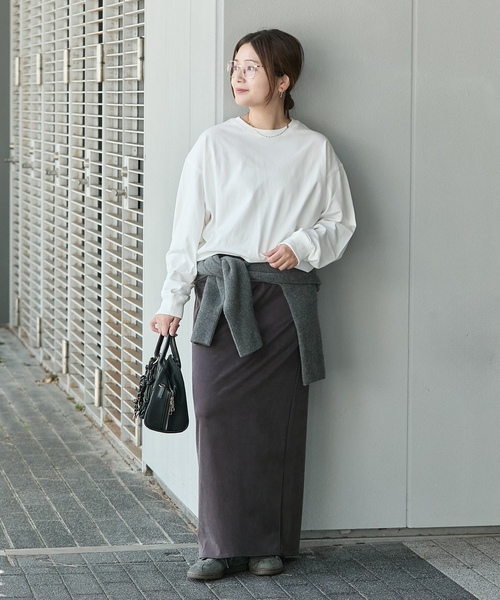 「JOURNAL STANDARD」 長袖カットソー FREE ブラック系その他 レディース_画像4