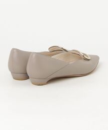 「ODETTE E ODILE」 フラットパンプス 23.5cm グレー レディースの画像2