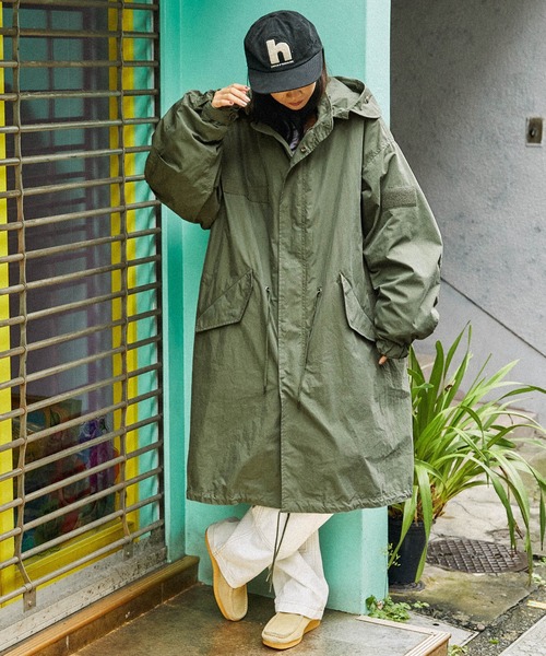 「MONO-MART」 モッズコート M ブラック メンズ_画像4