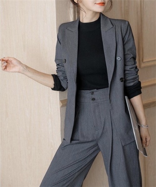 「Dream garden」 セットアップ X-LARGE チャコールグレー レディース_画像2