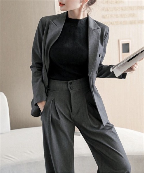 「Dream garden」 セットアップ X-LARGE チャコールグレー レディース_画像4