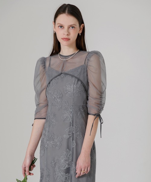 「Leja」 キャミソールワンピース MEDIUM ブルー レディースの画像