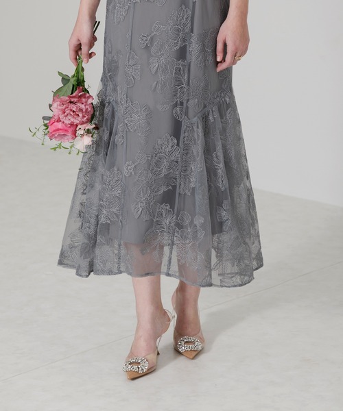 「Leja」 キャミソールワンピース MEDIUM ブルー レディースの画像