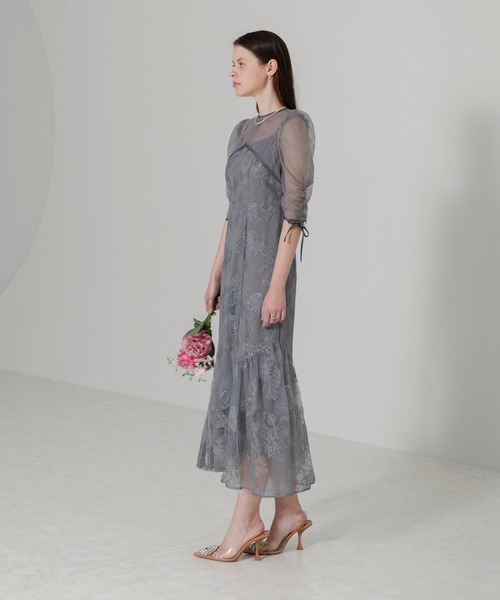 「Leja」 キャミソールワンピース MEDIUM ブルー レディースの画像