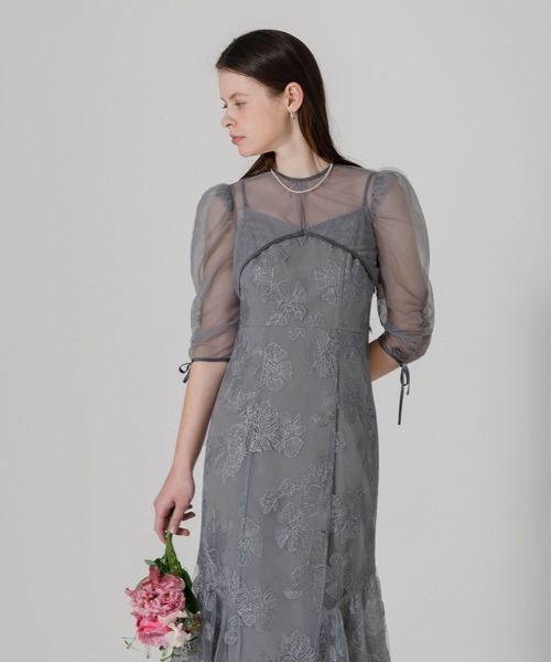 「Leja」 キャミソールワンピース MEDIUM ブルー レディースの画像