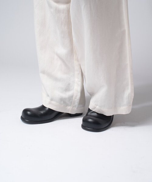 「Lui's」 シューズ 41 ブラック メンズ_画像2