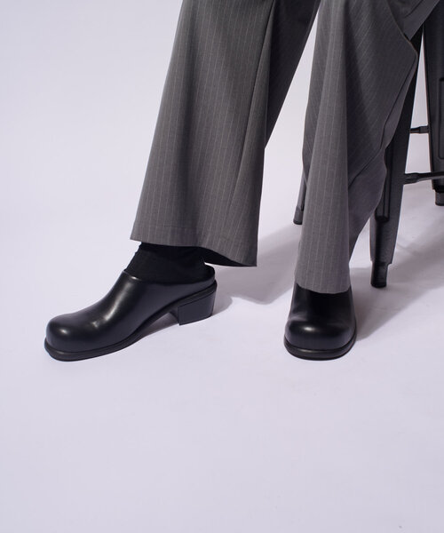 「Lui's」 シューズ 41 ブラック メンズ_画像9