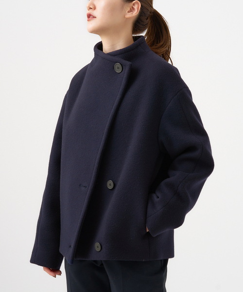 IENA（イエナ） コート アウター 「追加」SO スタンドカラーショート