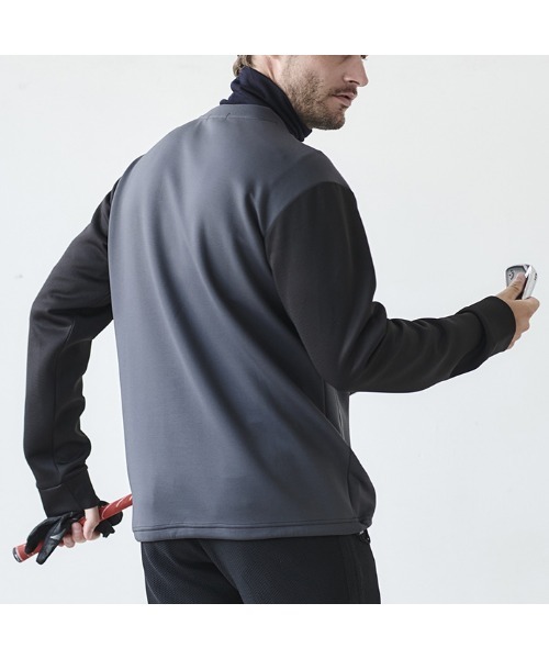 「g-stage」 スウェットカットソー 48 ホワイト メンズ_画像5