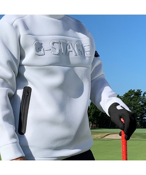 「g-stage」 スウェットカットソー 48 ホワイト メンズ_画像8