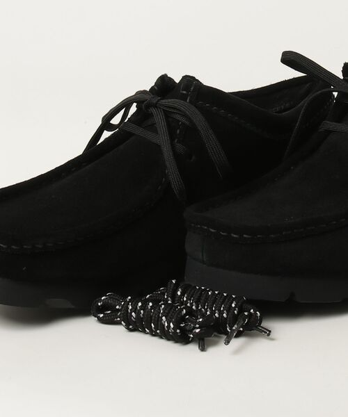 Clarks（クラークス） シューズ Clarks WallabeeGTX Black Sde