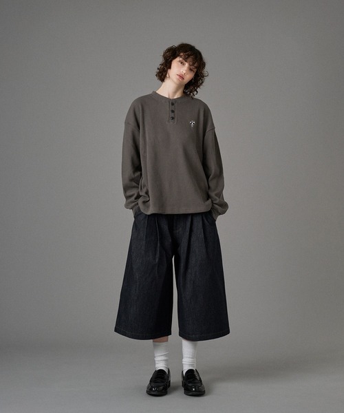 「ONCILY」 長袖Tシャツ SMALL ブラック メンズ_画像2