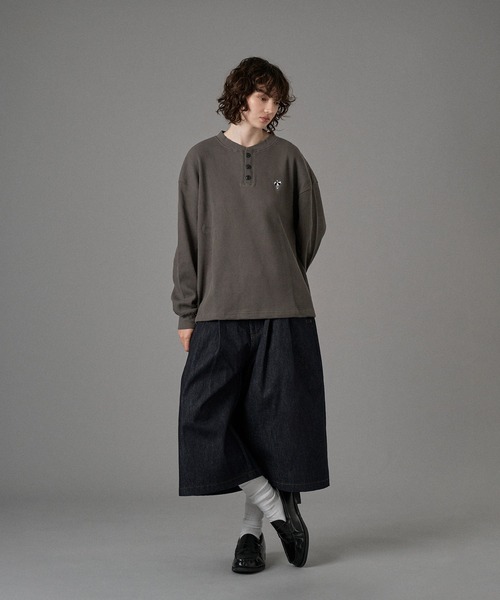 「ONCILY」 長袖Tシャツ SMALL ブラック メンズ_画像4