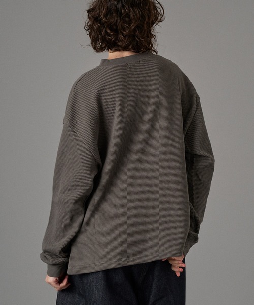 「ONCILY」 長袖Tシャツ SMALL ブラック メンズ_画像8