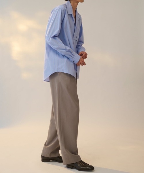 UJOH（ウジョー） シャツ 「UJOH HOMME/ウジョー」Wide Set Open