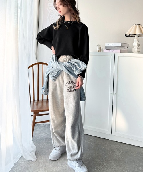 「classicalelf」 長袖ニット X-LARGE チャコール レディース_画像9