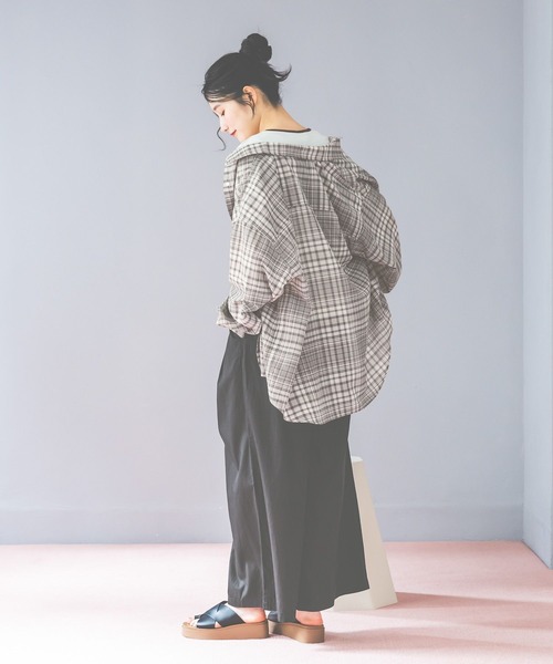 ワイドパンツ パンツ DRYイージーワイドパンツ レディースの画像