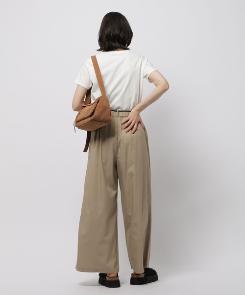 ワイドパンツ パンツ DRYイージーワイドパンツ レディースの画像