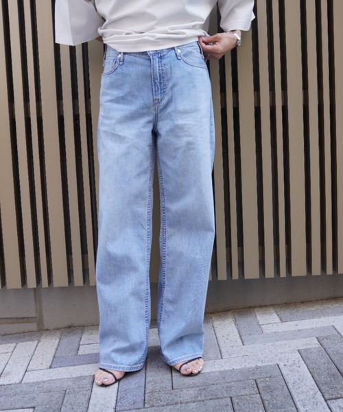 upperhights（アッパーハイツ） ワイドパンツ ジーンズ デニム デニム