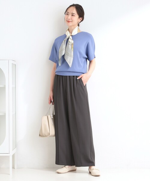 SHOO・LA・RUE（シューラルー） ワイドパンツ パンツ 「ひんやり/UV/S