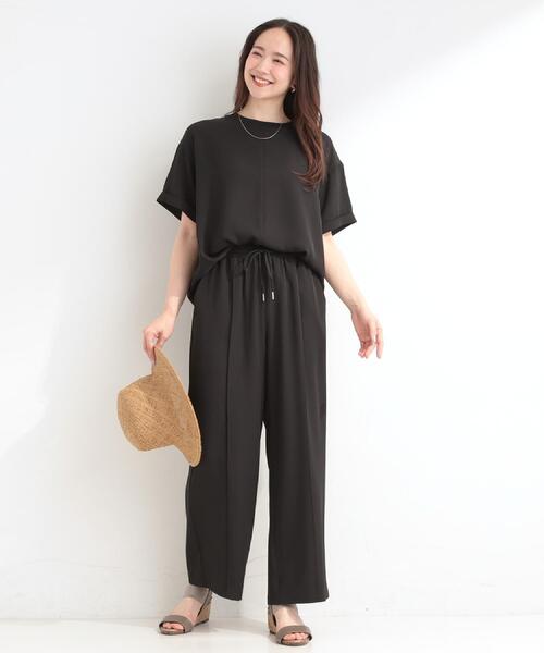 SHOO・LA・RUE（シューラルー） ワイドパンツ パンツ 「ひんやり/UV/S