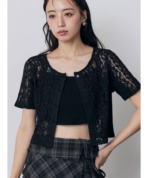 MURUA（ムルーア） アンサンブル レーシーアンサンブルトップス 夏服 