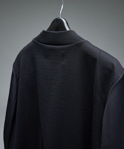 カーディガン セットアップ対応「i`m here/アイムヒアー」DOCKING CARDIGAN / ドッキング カーディガン / ユニセックスの画像