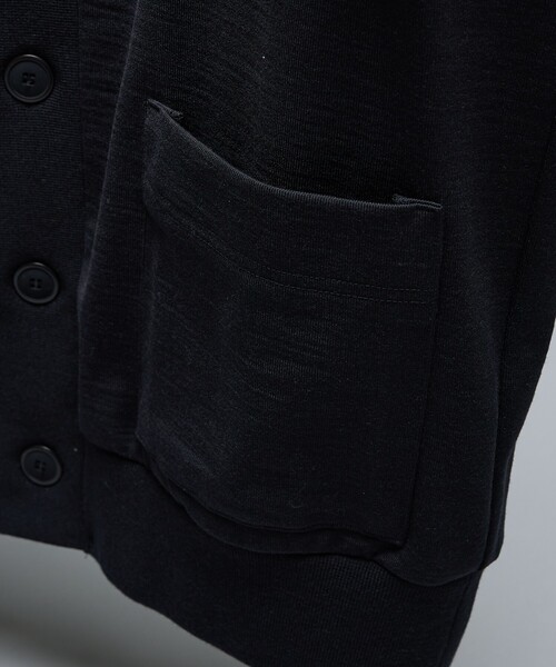 カーディガン セットアップ対応「i`m here/アイムヒアー」DOCKING CARDIGAN / ドッキング カーディガン / ユニセックスの画像
