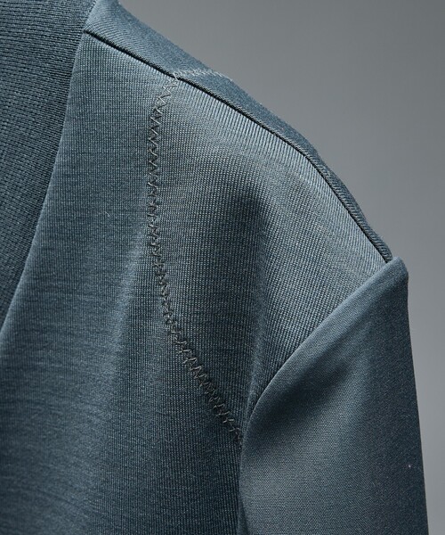 カーディガン セットアップ対応「i`m here/アイムヒアー」DOCKING CARDIGAN / ドッキング カーディガン / ユニセックスの画像