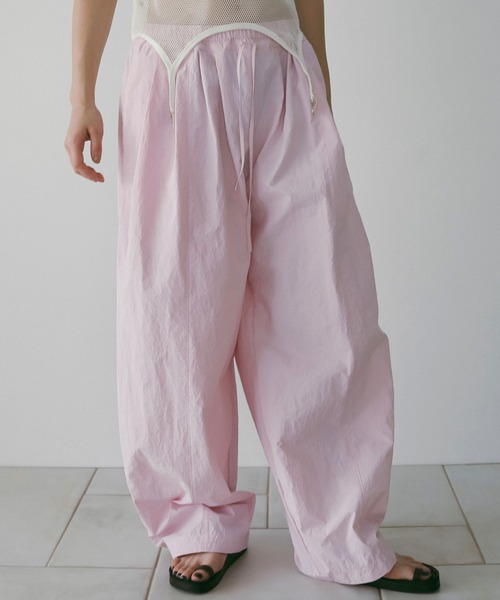 anuke（アンヌーク） パンツ Volumetuck Cocoon Pants レディース