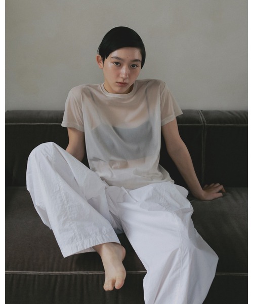 anuke（アンヌーク） パンツ Volumetuck Cocoon Pants レディース